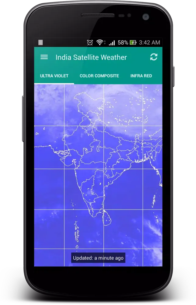 Capturas de pantalla de India Satellite Weather