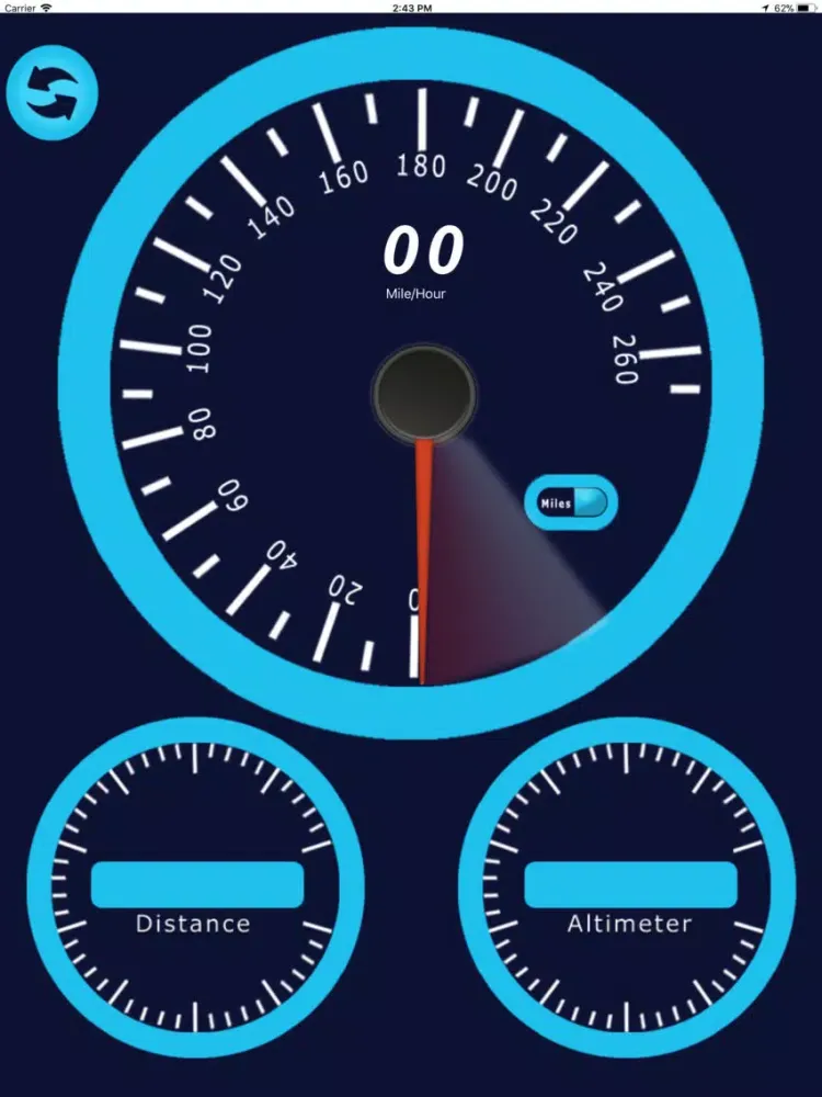 Captures d'écran de Speed O meter Smart Display iPad 