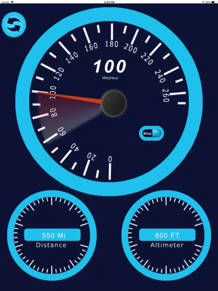 Captures d'écran de Speed O meter Smart Display iPad 