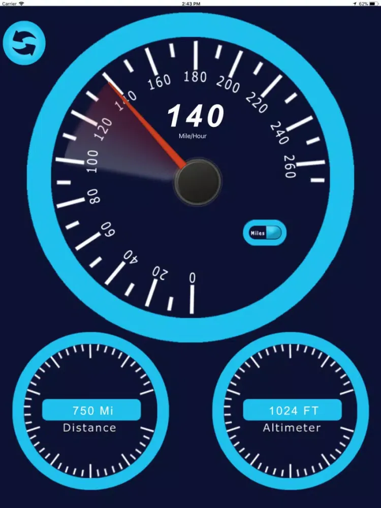 Captures d'écran de Speed O meter Smart Display iPad 