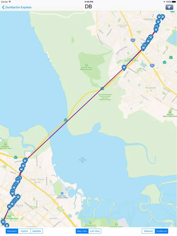 صور Dumbarton Express Transit - California iPad 