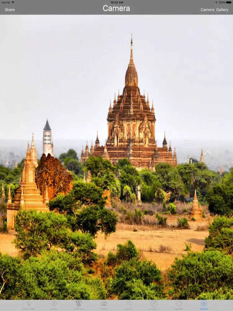 Zrzuty ekranu Bagan Temples and Pagodas Tourist Guide iPad 