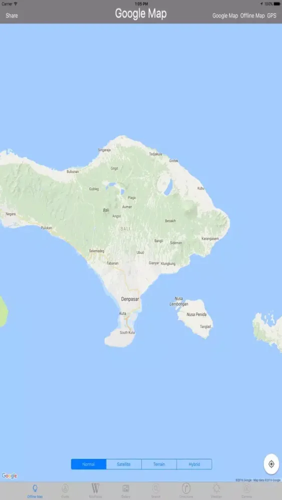 Capturas de pantalla de Bali Indonesia Tourist Travel Guide