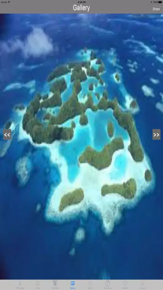 Tangkapan skrin Galapagos Islands Ecuador Tourist Travel Guide