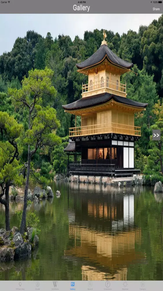 تصاویر Golden Pavilion Temple Japan Tourist Travel Guide