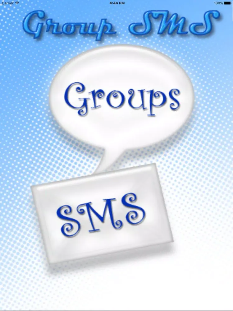 Capturas de pantalla de Group SMS/Text iPad 