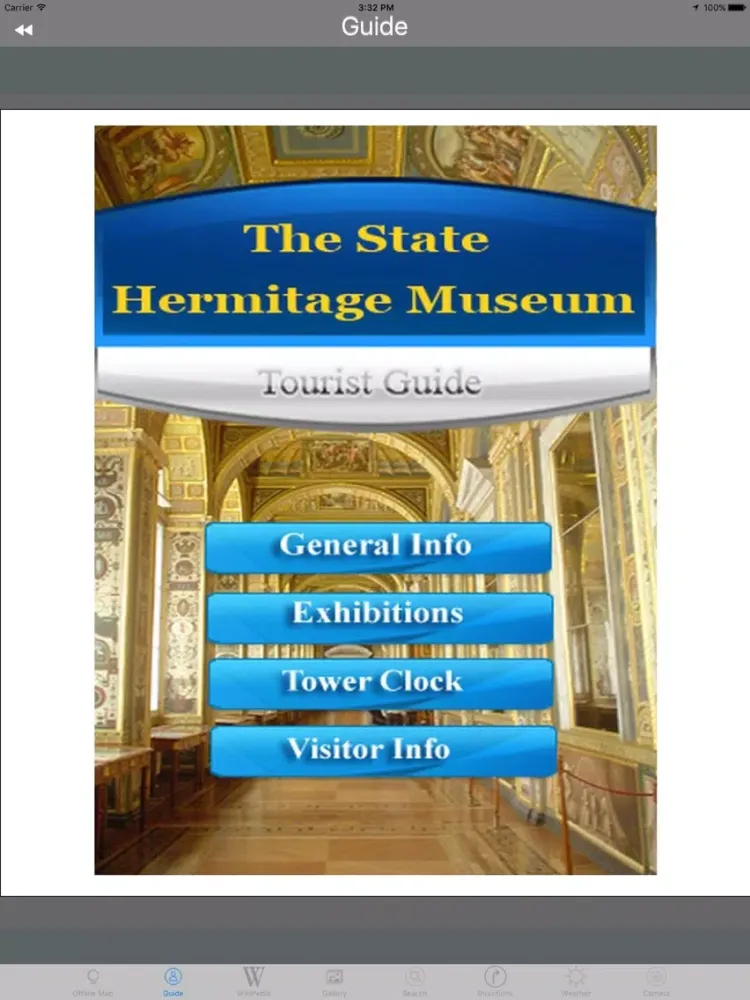 Capturas de tela do The State Hermitage Museum Tourist Guide iPad 