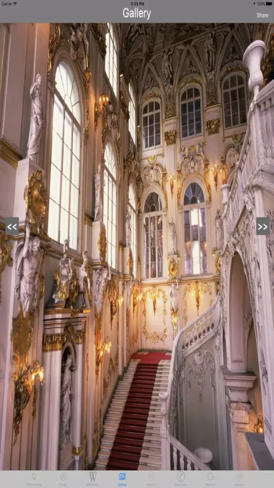 Capturas de tela do The State Hermitage Museum Tourist Guide