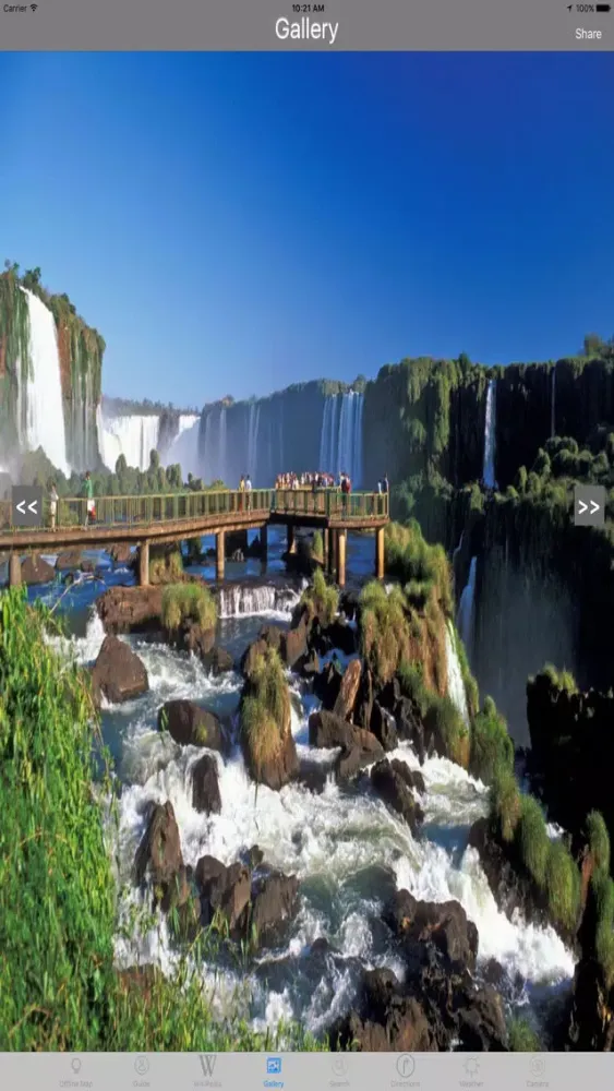 Iguazu Falls Argentina-Brazil Tourist Travel Guide スクリーンショット