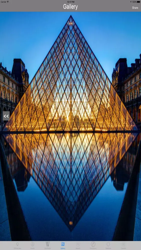 Louvre Museum Paris France Tourist Travel Guide 스크린샷