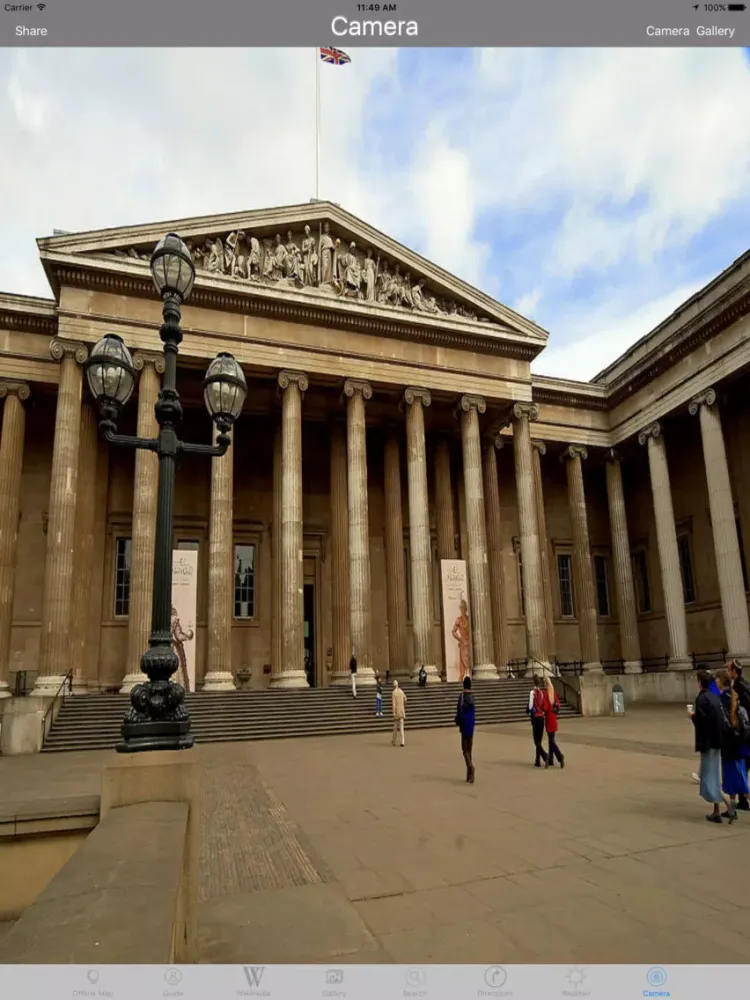 تصاویر British museum London UK Tourist Travel Guide iPad 