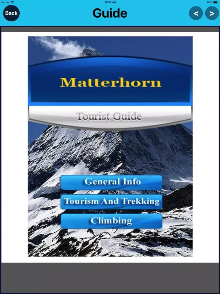 Matterhorn Switzerland Italy iPad  Screenshots