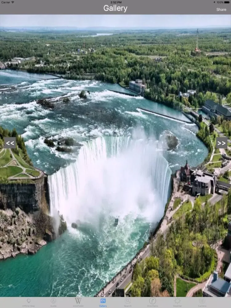 Capturas de pantalla de Niagara Falls Tourist Travel Guides iPad 
