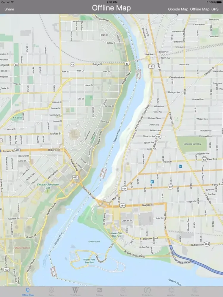 Capturas de pantalla de Niagara Falls Tourist Travel Guides iPad 