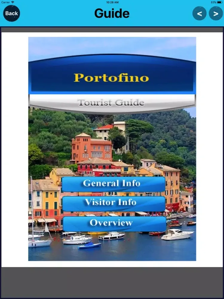 Portofino village Italy iPad 應用截圖