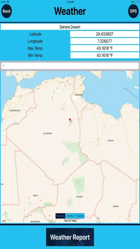 Sahara Desert Offline Map應用截圖