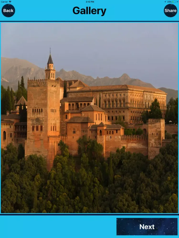 Alhambra Palace Granada Spain iPad  スクリーンショット