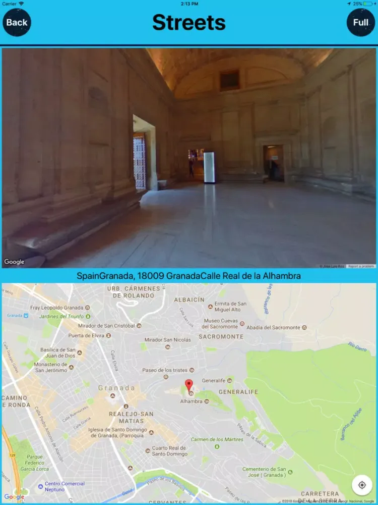 Alhambra Palace Granada Spain iPad  スクリーンショット
