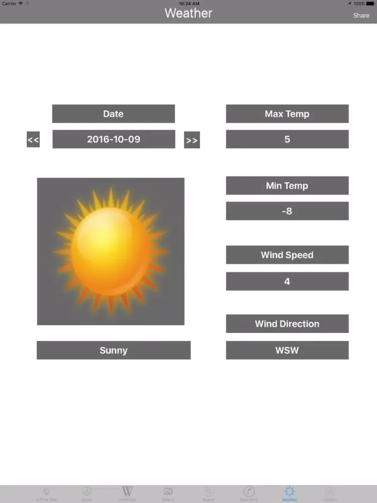 Santorini Islands Greece Tourist Travel Guide iPad  Screenshots