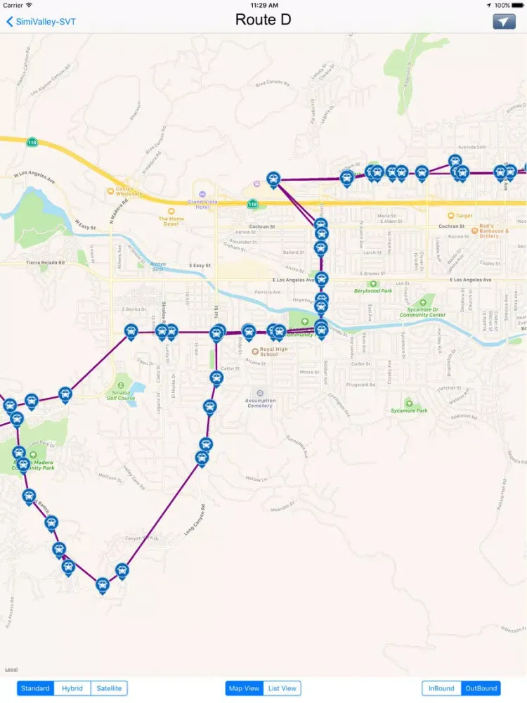 صور Simi Valley California Transits iPad 