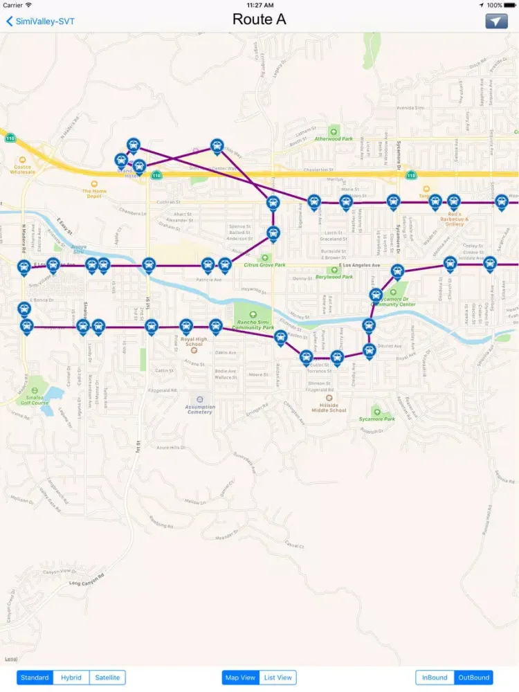 صور Simi Valley California Transits iPad 