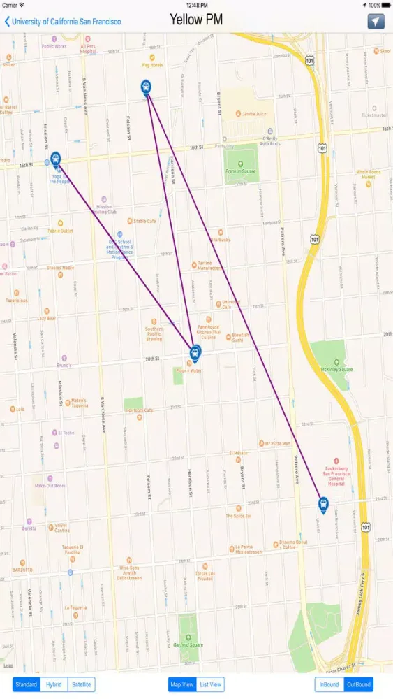 Скриншоты University of California San Francisco Transit