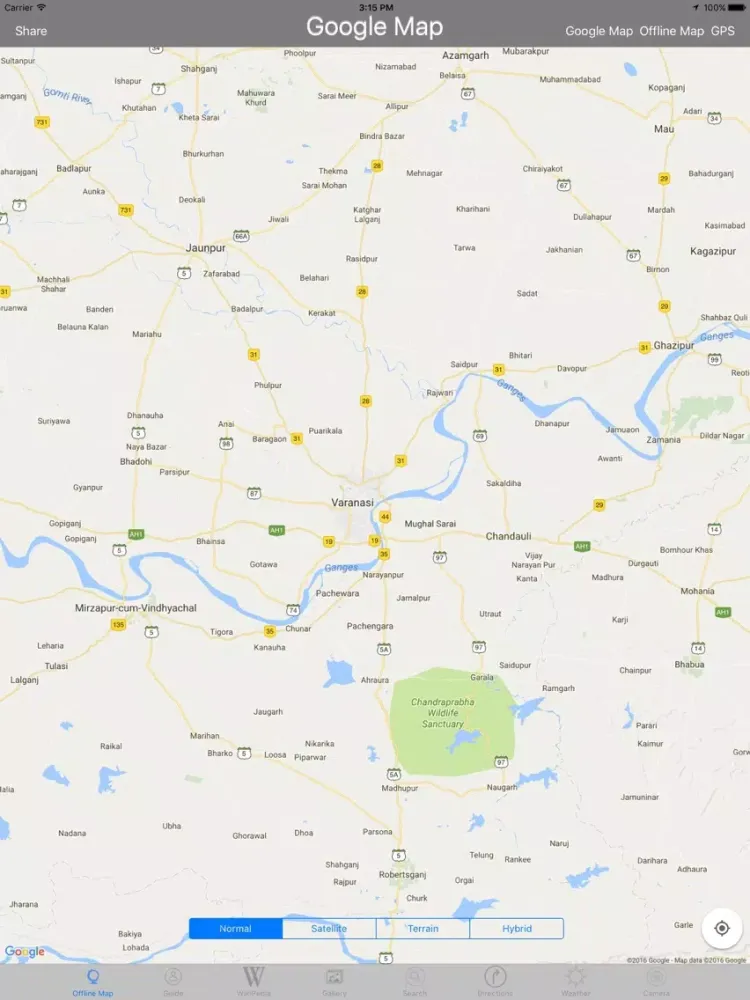 Varanasi and The Ganges River Tourist Guide iPad  Screenshots