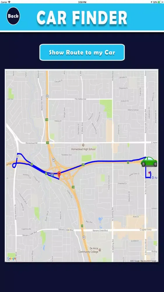 Trace my CAR Screenshots