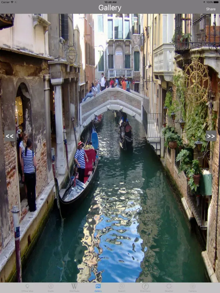 Venice Canals - Italy Tourist Guide iPad 应用截图