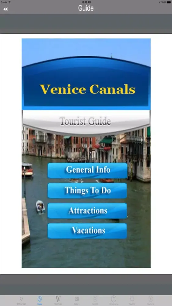 Venice Canals - Italy Tourist Guide应用截图
