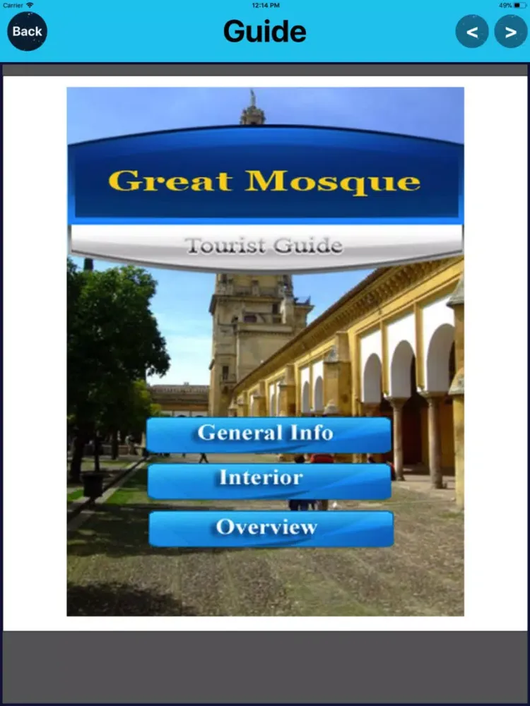 Great Mosque of Cordoba Spain iPad  Ekran Görüntüleri