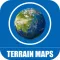 Terrain Maps of World