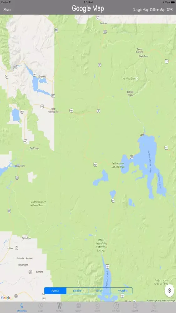Yellowstone National Park USA Tourist Guide Screenshots