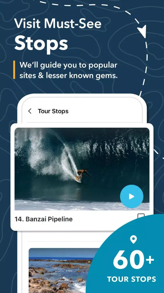 Capturas de pantalla de Oahu Hawaii Audio Tour Guide