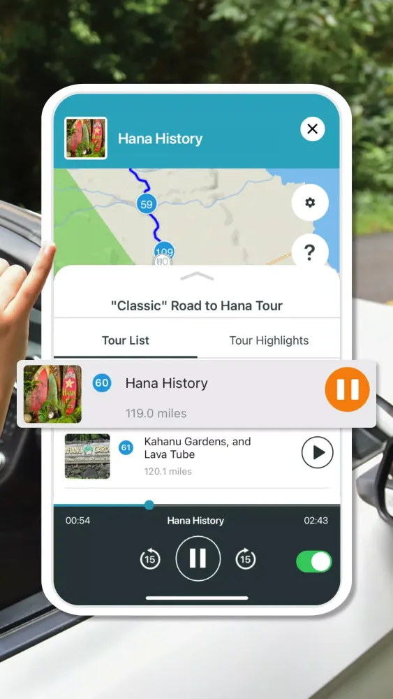 Road to Hana Maui Audio Tours 스크린샷