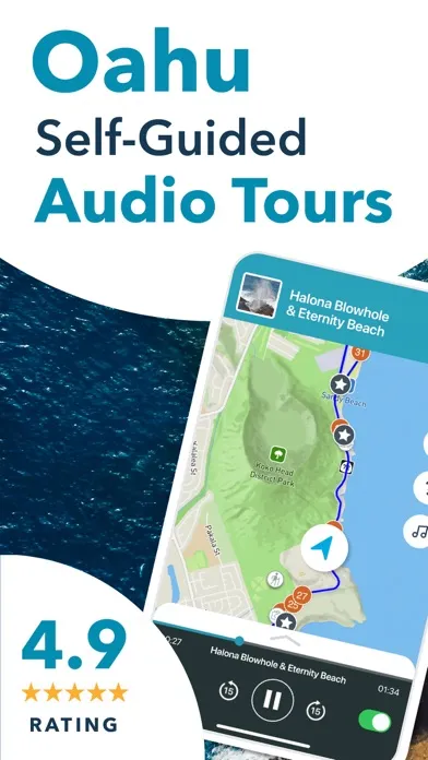 Oahu GPS Audio Tour Guide 스크린샷