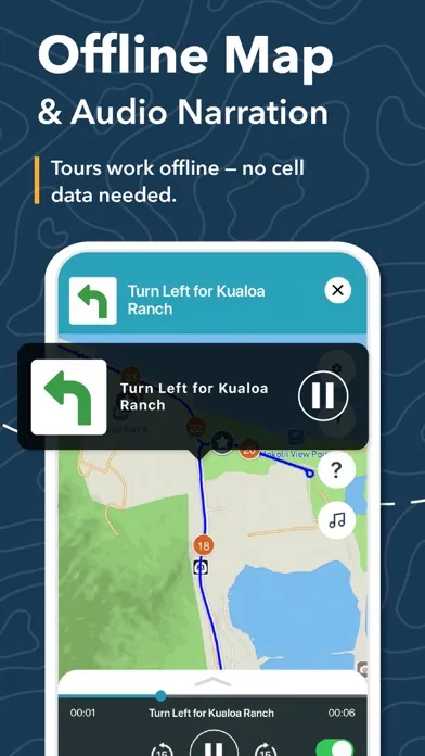 Oahu GPS Audio Tour Guide 스크린샷