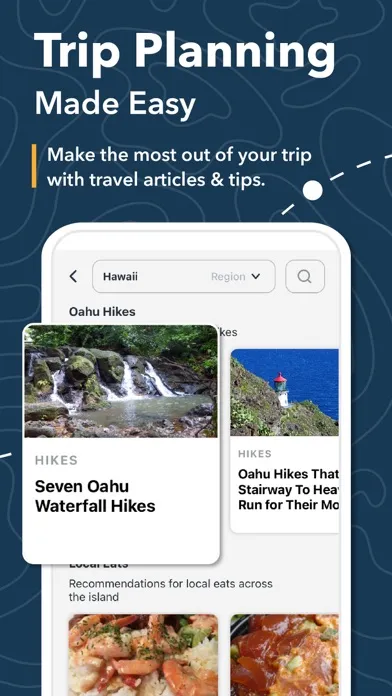 Oahu GPS Audio Tour Guide 스크린샷
