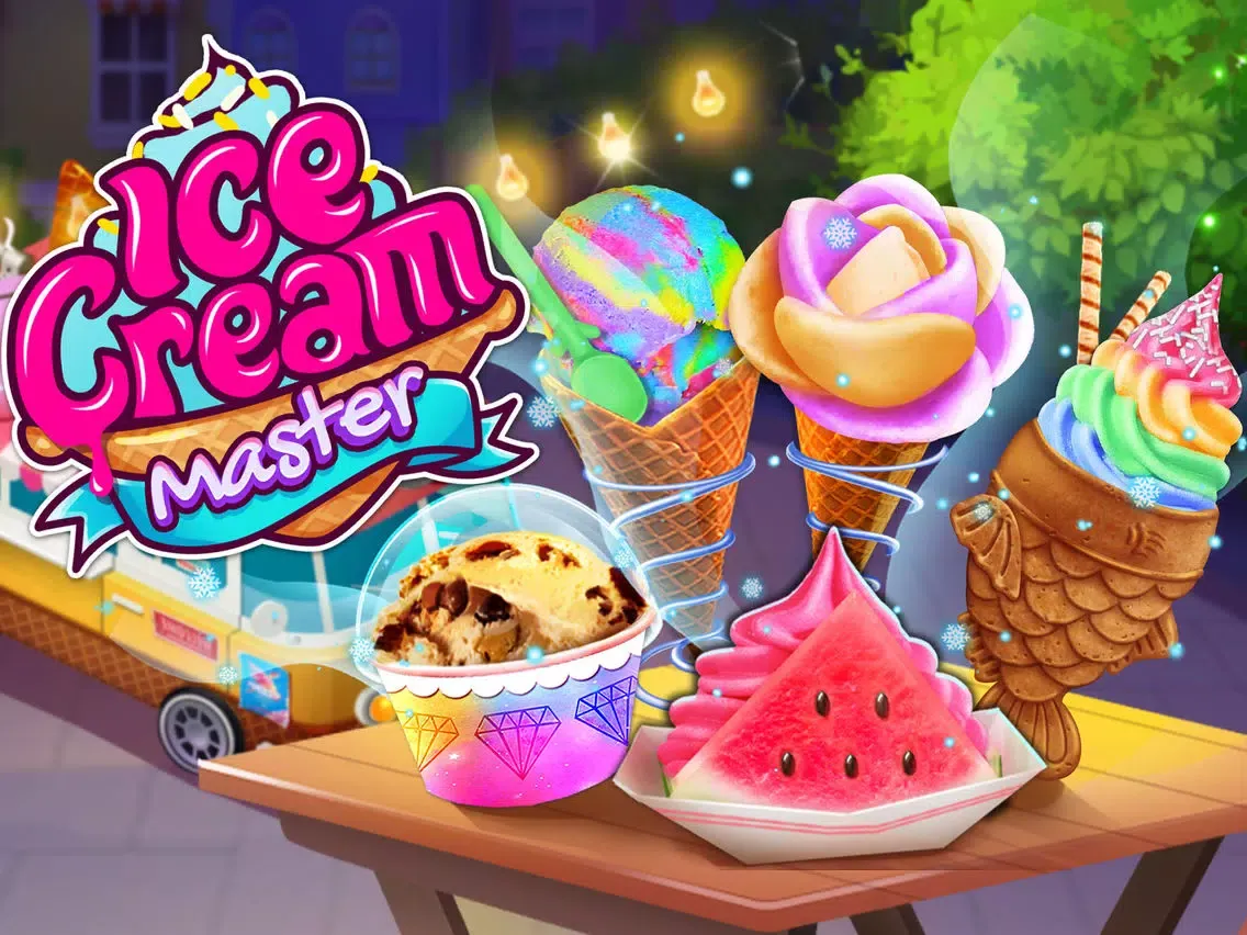 Tangkapan skrin Ice Cream Master: Icy Desserts iPad 