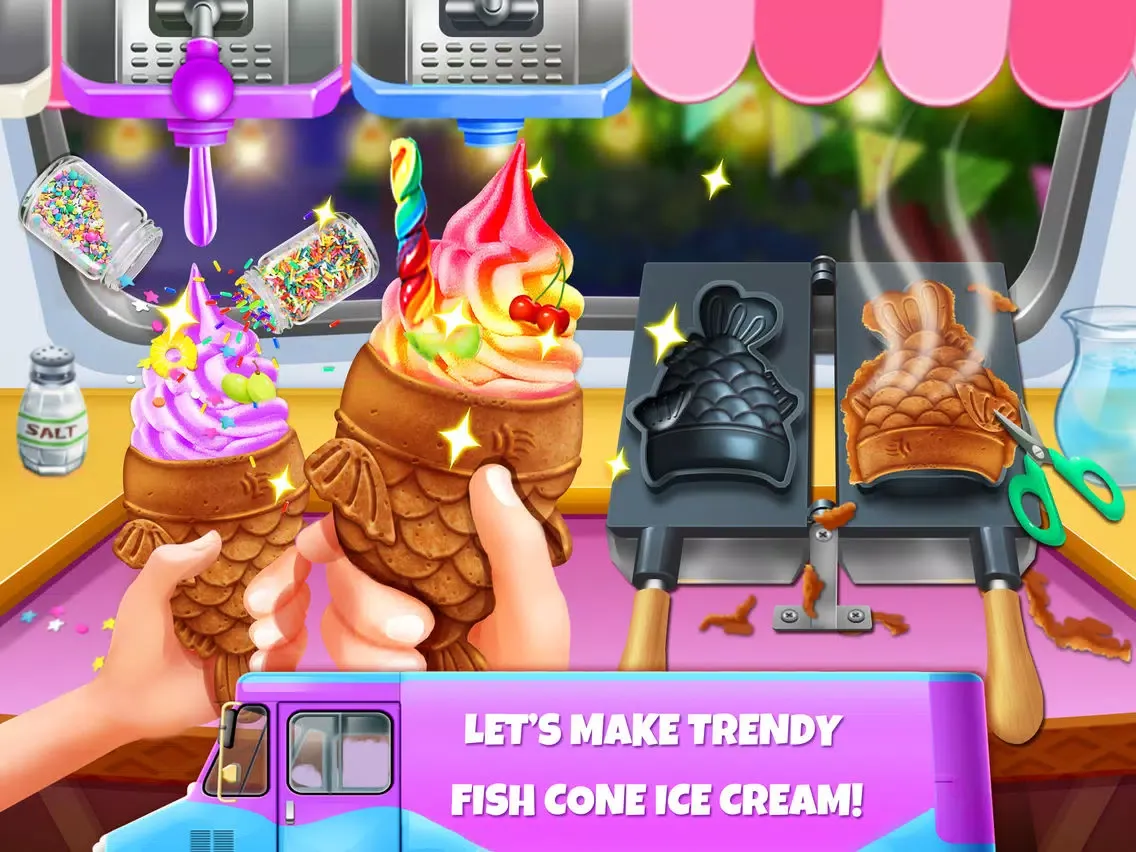 Tangkapan skrin Ice Cream Master: Icy Desserts iPad 