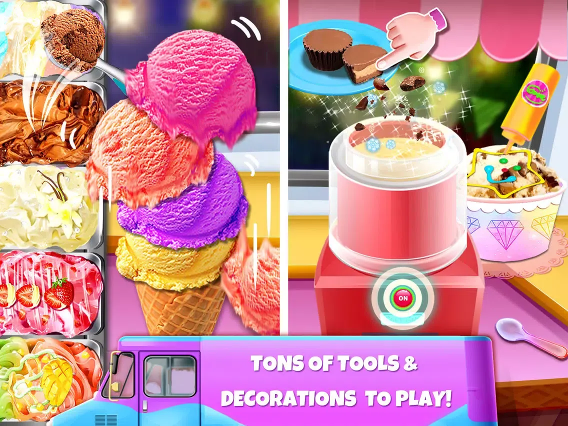 Tangkapan skrin Ice Cream Master: Icy Desserts iPad 