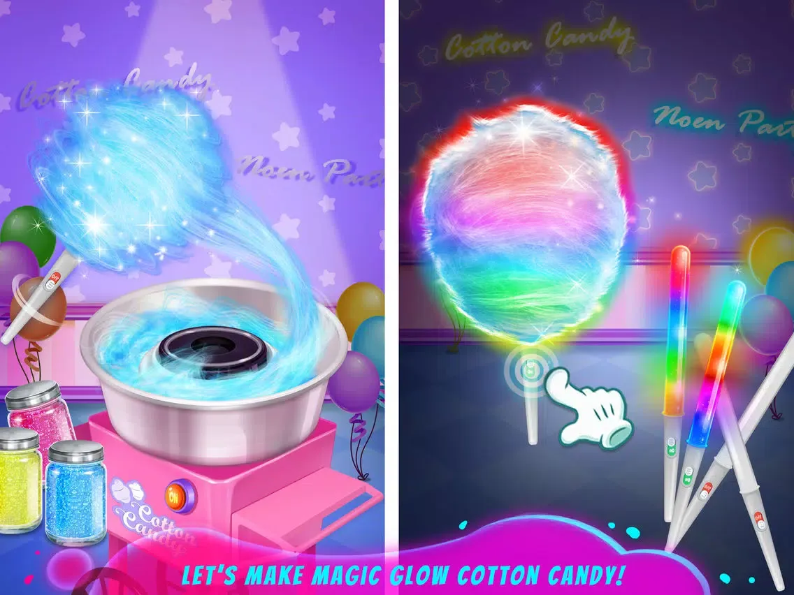 Скриншоты Rainbow Glitter Desserts Maker iPad 