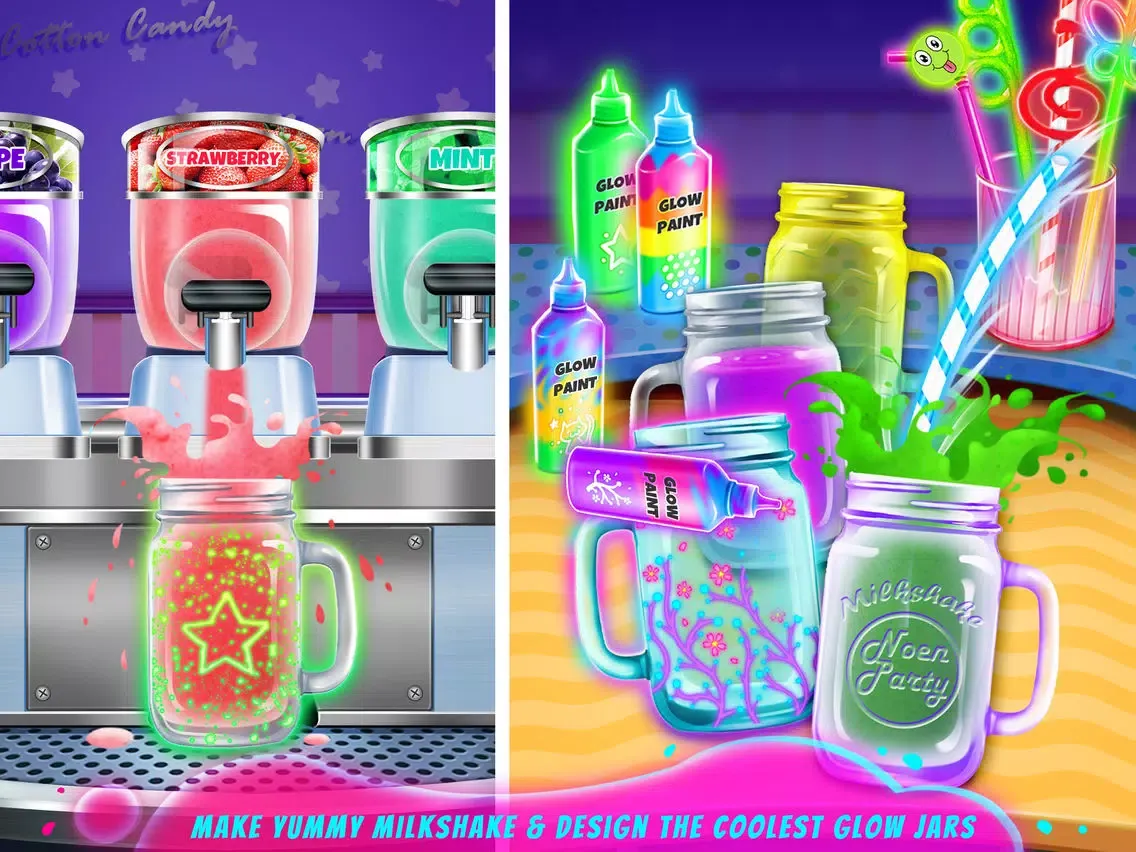 Скриншоты Rainbow Glitter Desserts Maker iPad 