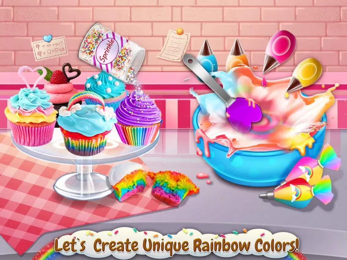 Tangkapan layar Rainbow Desserts Food Maker! iPad 