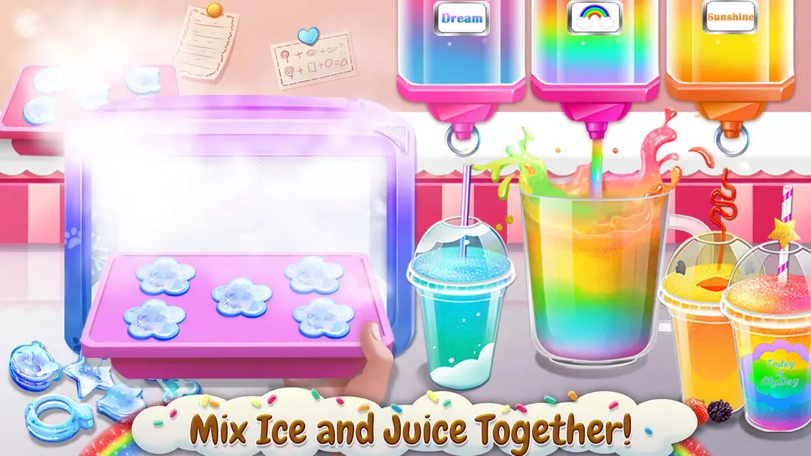 Tangkapan layar Rainbow Desserts Food Maker!