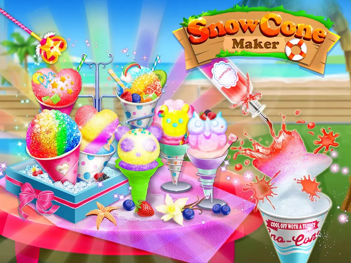 Screenshot di Kids Cooking Snow Cone Maker iPad 