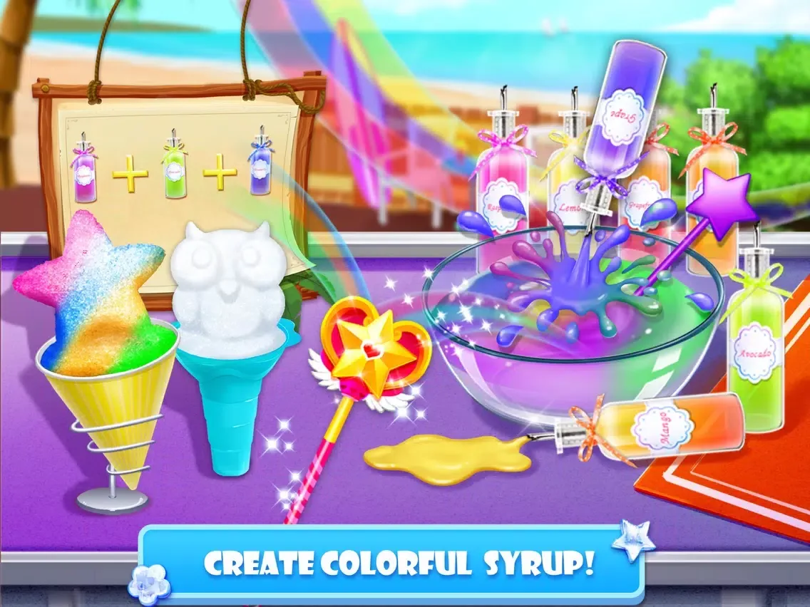 Screenshot di Kids Cooking Snow Cone Maker iPad 