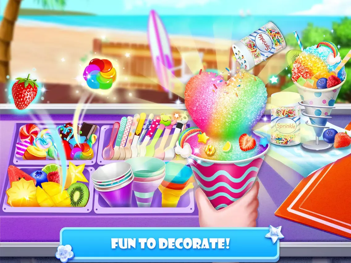 Screenshot di Kids Cooking Snow Cone Maker iPad 