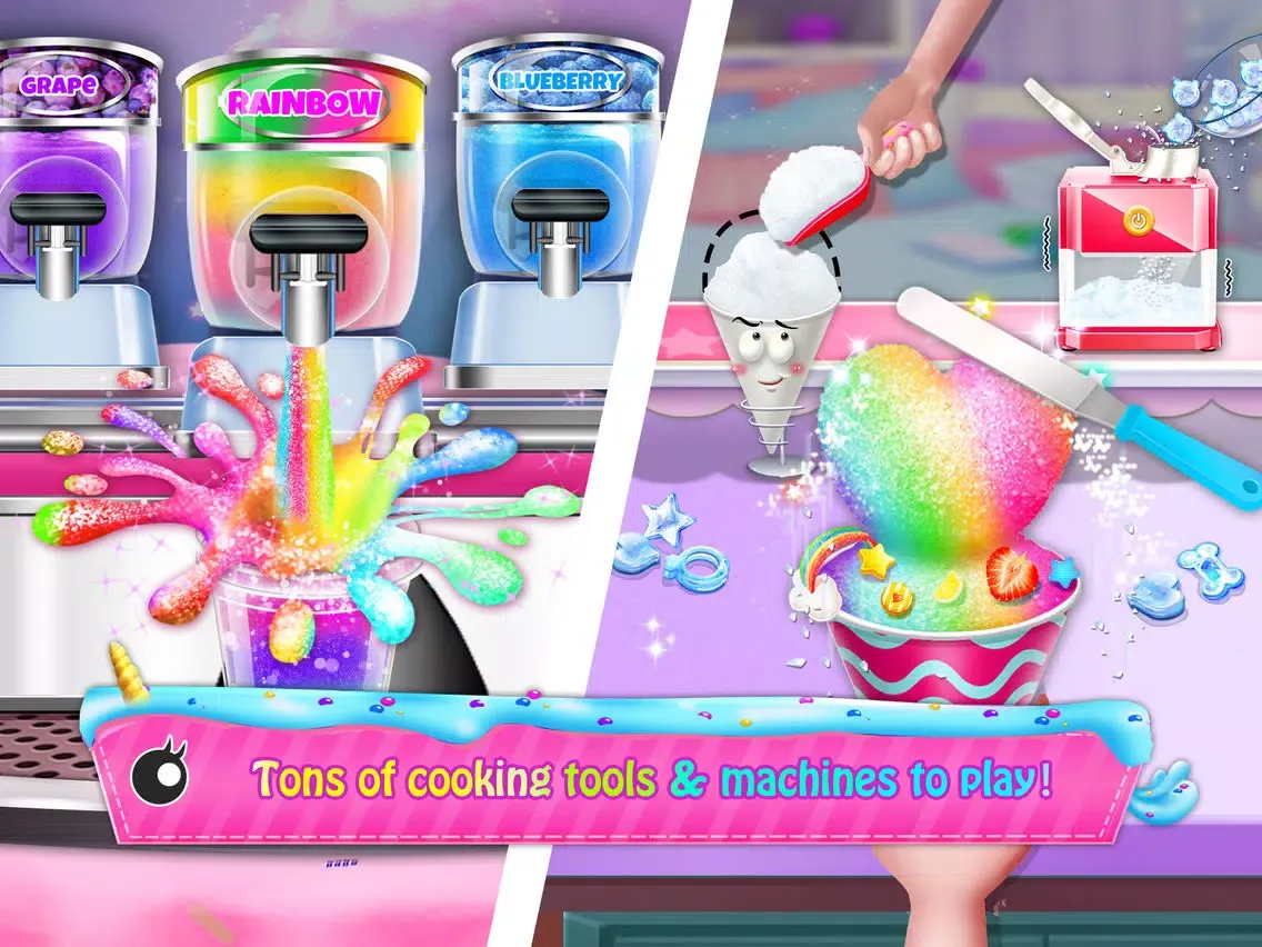 Rainbow Unicorn Cook Book iPad 应用截图