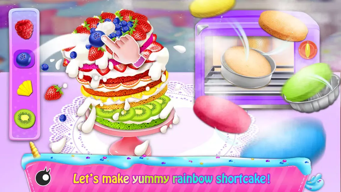 Rainbow Unicorn Cook Book应用截图